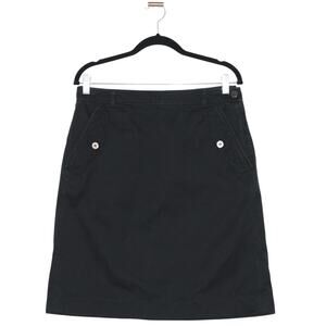 Marc Jacobs Black Denim Mini Skirt Size 10